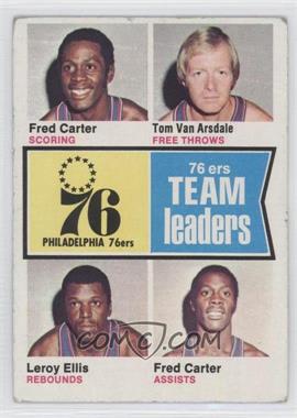 1974-75 Topps - [Base] #94 - Fred Carter, Tom Van Arsdale, Leroy Ellis [Poor to Fair]