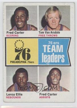 1974-75 Topps - [Base] #94 - Fred Carter, Tom Van Arsdale, Leroy Ellis [Poor to Fair]