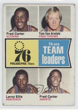 1974-75 Topps - [Base] #94 - Fred Carter, Tom Van Arsdale, Leroy Ellis [Good to VG‑EX]