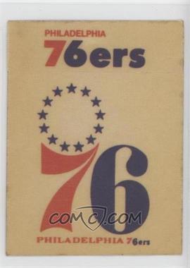 1974 Fleer - Cloth Patch Stickers #_PH76 - Philadelphia 76ers [Good to VG‑EX]