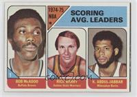 League Leaders - Bob McAdoo, Rick Barry, Kareem Abdul-Jabbar