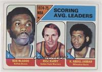 League Leaders - Bob McAdoo, Rick Barry, Kareem Abdul-Jabbar [Poor to …