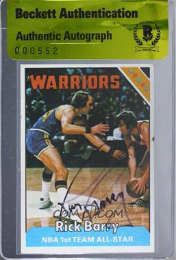 1975-76 Topps - [Base] #100 - Rick Barry [BAS BGS Authentic]