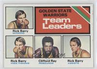 Team Leaders - Rick Barry, Clifford Ray