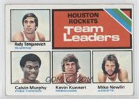 Team Leaders - Rudy Tomjanovich, Calvin Murphy, Kevin Kunnert, Mike Newlin [Goo…