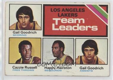 1975-76 Topps - [Base] #125 - Team Leaders - Cazzie Russell, Happy Hairston, Gail Goodrich