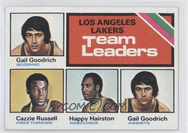 1975-76 Topps - [Base] #125 - Team Leaders - Cazzie Russell, Happy Hairston, Gail Goodrich