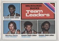 Team Leaders - Kareem Abdul-Jabbar, Mickey Davis