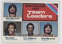 Team Leaders - Pete Maravich, Stu Lantz, E.C. Coleman [Good to VGR…