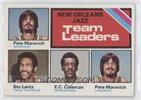 Team Leaders - Pete Maravich, Stu Lantz, E.C. Coleman