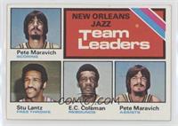 Team Leaders - Pete Maravich, Stu Lantz, E.C. Coleman [Good to VGR…