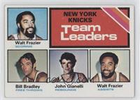 Team Leaders - Walt Frazier, Bill Bradley, John Gianelli
