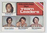 Team Leaders - Fred Carter, Doug Collins, Billy Cunningham