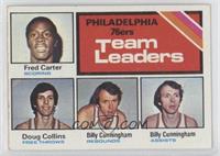 Team Leaders - Fred Carter, Doug Collins, Billy Cunningham