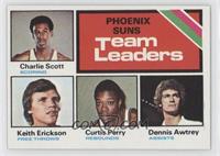 Team Leaders - Charlie Scott, Keith Erickson, Curtis Perry, Dennis Awtrey