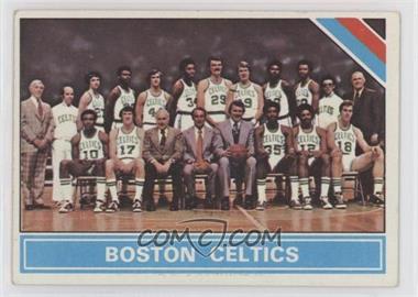 1975-76 Topps - [Base] #204 - Checklist - Boston Celtics Team