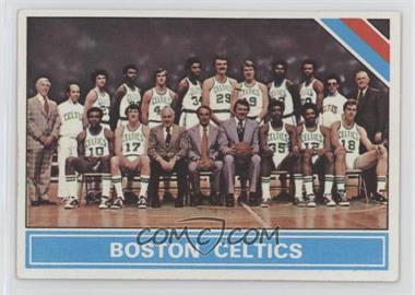1975-76 Topps - [Base] #204 - Checklist - Boston Celtics Team