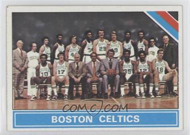 1975-76 Topps - [Base] #204 - Checklist - Boston Celtics Team