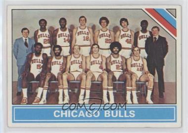 1975-76 Topps - [Base] #206 - Checklist - Chicago Bulls Team