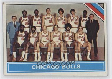 1975-76 Topps - [Base] #206 - Checklist - Chicago Bulls Team