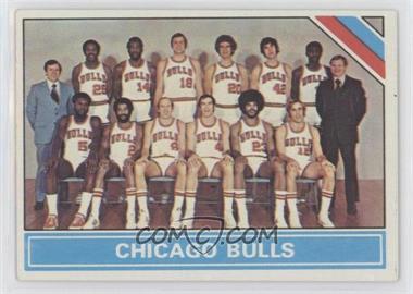 1975-76 Topps - [Base] #206 - Checklist - Chicago Bulls Team