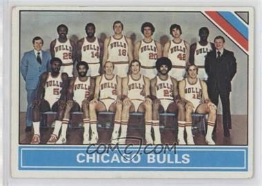 1975-76 Topps - [Base] #206 - Checklist - Chicago Bulls Team