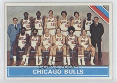 1975-76 Topps - [Base] #206 - Checklist - Chicago Bulls Team