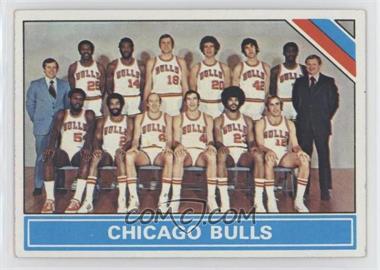 1975-76 Topps - [Base] #206 - Checklist - Chicago Bulls Team