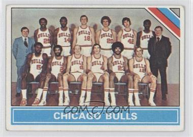 1975-76 Topps - [Base] #206 - Checklist - Chicago Bulls Team