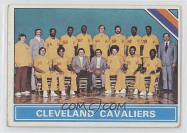 1975-76 Topps - [Base] #207 - Checklist - Cleveland Cavaliers Team