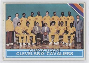 1975-76 Topps - [Base] #207 - Checklist - Cleveland Cavaliers Team