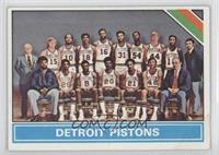 Checklist - Detroit Pistons Team