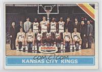 Checklist - Kansas City Kings Team [Good to VG‑EX]