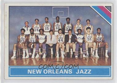 1975-76 Topps - [Base] #214 - Checklist - New Orleans Jazz Team