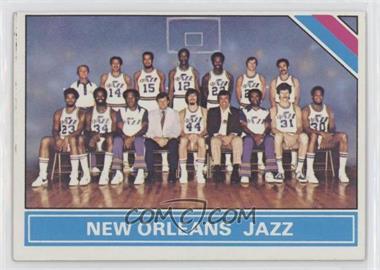 1975-76 Topps - [Base] #214 - Checklist - New Orleans Jazz Team