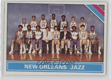 1975-76 Topps - [Base] #214 - Checklist - New Orleans Jazz Team