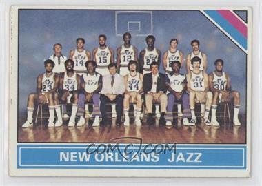 1975-76 Topps - [Base] #214 - Checklist - New Orleans Jazz Team