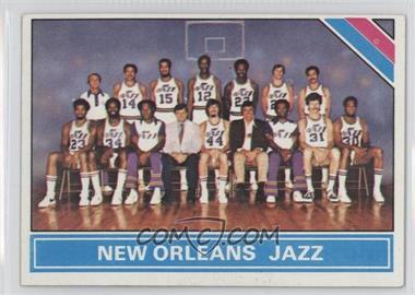 1975-76 Topps - [Base] #214 - Checklist - New Orleans Jazz Team