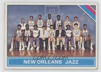 Checklist - New Orleans Jazz Team [Good to VG‑EX]