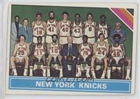 Checklist - New York Knicks Team [Good to VG‑EX]