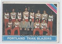 Checklist - Portland Trail Blazers Team [COMC RCR Poor]