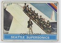 Checklist - Seattle SuperSonics Team [Poor to Fair]