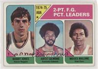 League Leaders - Bobby Jones, Artis Gilmore, Moses Malone [Good to VG…