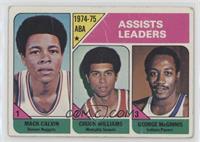 League Leaders - Mack Calvin, Chuck Williams, George McGinnis [Poor to&nbs…