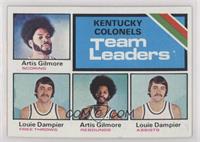 Team Leaders - Artis Gilmore, Louie Dampier