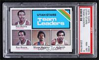 Team Leaders - Ron Boone, Moses Malone, Al Smith [PSA 8 NM‑MT]