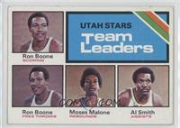 Team Leaders - Ron Boone, Moses Malone, Al Smith [Good to VG‑EX]