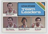 Team Leaders - Ron Boone, Moses Malone, Al Smith