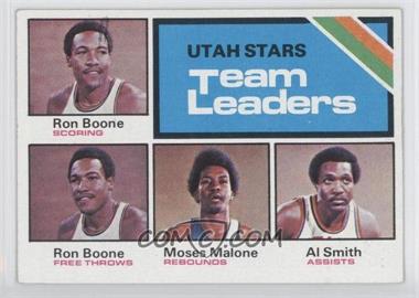 1975-76 Topps - [Base] #286 - Team Leaders - Ron Boone, Moses Malone, Al Smith