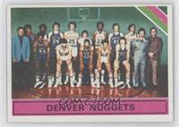 Team Checklist - Denver Nuggets Team